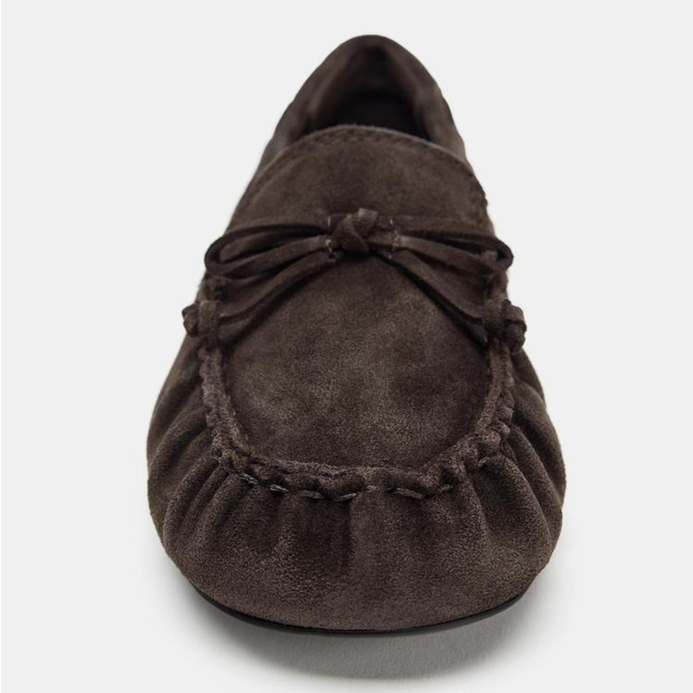 Zara Suede Loafers